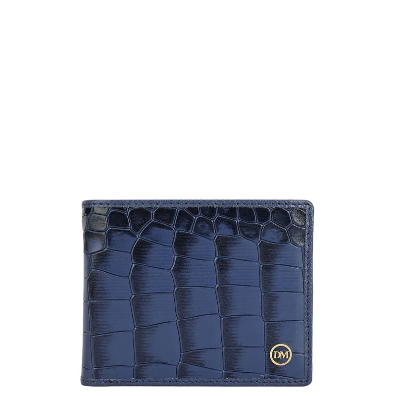 دا ميلانو Stardust Bifold Leather Mens Wallet